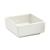 FOH TSH007BEP23 3 Oz. Square Porcelain Catalyst Spiral Dish