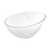 FOH DBO129CLT22 46 Oz. Clear Round Slanted Drinkwise Bowl