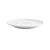FOH DBB003WHP23 6" Dia. White Porcelain Round Spiral Bouillon or Cream Soup Bowl Saucer
