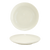 FOH DDP061BEP22 10" Dia. Round Porcelain Vanilla Bean Kiln Plate