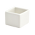 FOH DSD034BEP24 1 Oz. Square Porcelain Catalyst Canvas Ramekin