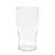 FOH ABR004CLT23 20 Oz. Clear Resin Round Drinkwise Pint Glass