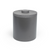 FOH RIB054GYL21 3.5 Qt. Gray Faux Leather Round Ice Bucket with Lid