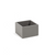 FOH BHO138GYB23 3.75" W x 2.25" H Silver Bamboo Square Buffetware Napkin Holder