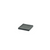 FOH RSD026BKC23 4" W Black Square Stone Soap Dish