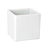 FOH ASC015WHP23 3 Oz. Square Porcelain Canvas Ramekin