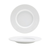 FOH DAP073WHP23 5" Dia. White Porcelain Round Wide Monaco Plate