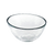 FOH DBO045CLG23 3 Oz. Textured Glass Round Kaleidoscope Bowl