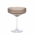 FOH AMA009GYT23 7 Oz. Gray Resin Gatsby Martini Glass