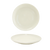 FOH DSP031BEP23 8" Dia. Round Porcelain Vanilla Bean Kiln Plate