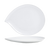 FOH DOS021WHP21 15.25" W Free Form Porcelain Teardrop Platter