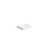 FOH RSD026WHC23 4" W White Square Stone Soap Dish