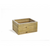 FOH BHO148NAW20 12.75" W x 10.5" D x 6.5" H Natural Deep 1/2 Size Rustic Wood Housing or Pan Set