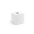 FOH RTB005WHR11 5.25" W White Composite Square Tissue Cover