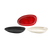 FOH SPT056RDP20 14" W Oval Porcelain Chili Kiln Plate