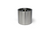 FOH RIB033BSS21 3 Qt. Silver Stainless Steel Round Ice Bucket with Lid