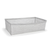 FOH BHO126GYV21 20" W x 12" D x 5.75" H Mesh Gray Woven Vinyl Rectangular Full Size Metroweave Housing Only