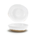 FOH DBO161WHP21 48 Oz. White Round Porcelain Artefact Bowl