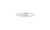 FOH RIB022CLT21 7.55" W Clear Stainless Round Ice Bucket Lid