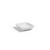 FOH RSD019WHP23 3.75" W White Square Porcelain Soap Dish