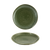 FOH DSP031GRP23 8" Dia. Round Porcelain Leek Kiln Plate