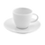FOH DCS021WHP23 3 Oz. White Round Porcelain Non-Stackable Spiral Cup