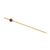 FOH AST024MUB83 4.5" Bamboo Basketball Top Servewise Disposable Picks