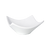 FOH DBO072WHP22 7 Oz. Square Porcelain Origami Bowl