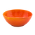 FOH DBO153ORP22 28 Oz. Blood Orange Round Porcelain Kiln Bowl