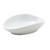 FOH DSD061WHP23 3 Oz. White Oval Porcelain Tides Ramekin