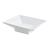FOH DSD024WHP13 1 Oz. Square Porcelain Kyoto Dish