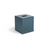 FOH RTB008BLT21 5" W Blue Composite Square Tissue Cover
