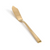 FOH FBK006GOS23 7" W Gold Stainless Steel Butter Knife Parker Butter Knife