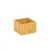 FOH BHO138BBB23 3.75" W x 2.25" H Brown Bamboo Square Buffetware Napkin Holder