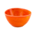 FOH DBO141ORP23 7 Oz. Blood Orange Round Porcelain Kiln Bowl
