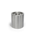 FOH RIB044BSS21 2 Qt. Silver Stainless Steel Round Ice Bucket with Lid