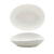 FOH DBO147BEP21 15 Oz. Scallop Oval Porcelain Tides Bowl