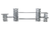FOH BST005MUM28 Gray Metal Buffet Essentials