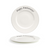 FOH CDP133BEP22 10.63" Dia. Porcelain Round Rimmed Celebration Catalyst Plate