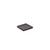 FOH RSD026ESC23 4" W Square Stone Espresso Soap Dish