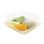 FOH DCV064CLT28 6" W Clear Plastic Servewise Disposable Plate Cover