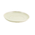 FOH DCS047BEP23 6" Dia." x 1" H Vanilla Bean Porcelain Round Glazed Finish Kiln Saucer