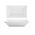 FOH DBO120WHP23 20 Oz. Rectangular Porcelain Kyoto Bowl