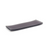 FOH RTR011GYR12 4" W Smoke Rectangular Composite Amenity Tray