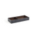 FOH RAH005BRL22 4.5" W Graphite Rectangular Faux Leather Accessory Holder
