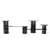FOH BST011MUM28 Black Metal Buffet Essentials