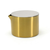 FOH TCV001BSS13 0.25" H x 3" W Silver Stainless Steel Round Soho Lid