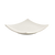 FOH DAP038BEP23 5" W Porcelain Square Flared Catalyst Origami Plate