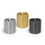 FOH RIB044GOS21 2 Qt. Gold Stainless Steel Round Ice Bucket with Lid