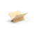 FOH DHO004NAW28 3.5" W Natural Wood   Servewise Disposable Taco Holder
